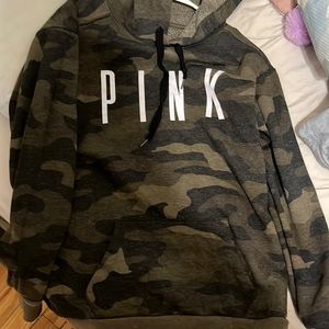 camo pink hoodie